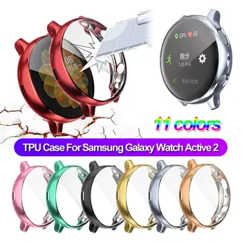 Galvanske torbica od TPU s punim premaz Zaštitna Folija za Samsung Galaxy Watch Active 2 40 44 mm