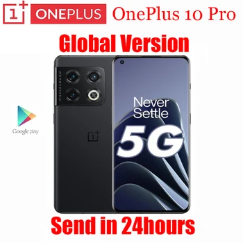 Globalna Verzija Originalnog Službeni Smartphone OnePlus 10 Pro 10pro 5G 6,7 cm Snapdragon8 Gen 1 NFC 5000 mah 80 W Brzo punjenje 50 Mp