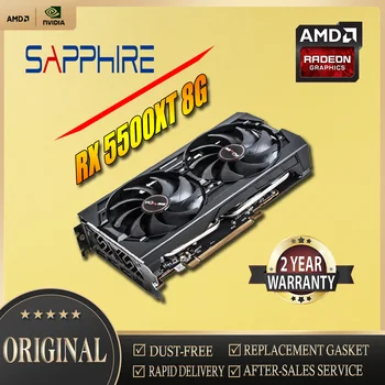Grafička kartica SAPPHIRE AMD RX 5500XT 8G GDDR6 Grafičke kartice za grafičke kartice serije RX5000 Koristi DisplayPort Placa