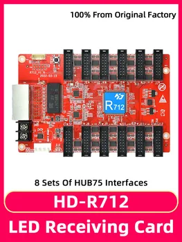HD-R712 Boji sinkroni i asinkroni univerzalni led display, host kartica, integrirano s 12 sučelja HUB75E