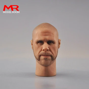 Headplay 1/6 Ron Perlman Head Sculpt Model za rezanje glave, prikladan za 12-inčni muških vojnici vitičastih lutke