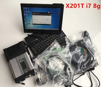 High-end MB STAR C5 za automobile i kamione Benz s X201T laptop 2022/12 DTS SSD auto-dijagnostički skener