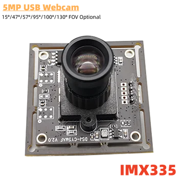 Individualni 5-megapikselni CMOS senzor IMX335 s fiksnim fokusom USB Modul kamere UVC Računalna web kamera za laptop Modul kamere za skeniranje dokumenata