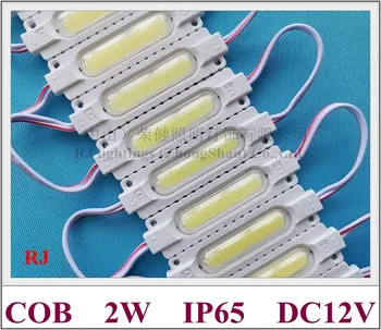 injekcije s objektivom COB LED modul vodootporna led pozadinsko osvjetljenje za kanal sign channel letter DC12V 2W IP65 CE ROHS