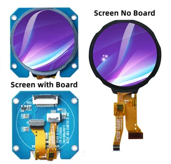 IPS 1,28 inča 25 P/20 P HD 6 P Kapacitivni Touchscreen TFT LCD zaslon s okruglog ekrana GC9A01 Kontroler CST816S 8-bitni paralelni sučelje 240 (RGB) *240