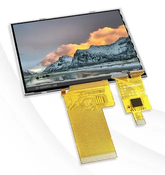 IPS 3,5 inča 40PIN 16,7 M boja TFT LCD Kapacitivni Zaslon Osjetljiv na dodir ST7272 Kontroler RGB 24Bit Sučelje 320*240