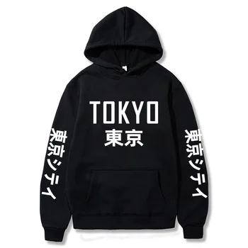 Japanski majica u stilu hip-hop, Harajuku, Tokiju, muške i Ženske svakodnevne puloveri, veste, Modni Hoodies 2023, Izravna Dostava