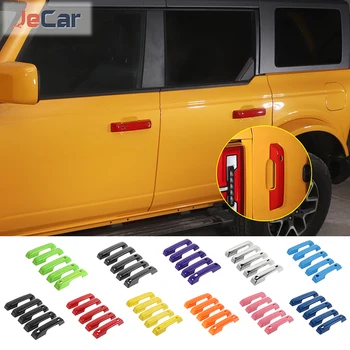 JeCar za Ford Bronco 2021 2022 Ukras ručke na vratima od ABS-plastike, zaštitna navlaka od ogrebotina, auto oprema