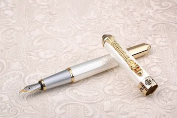 JINHAO 1000 Biserno bijelim luksuznih nalivpera u poslovnom stilu, Novi uredski olovka za pisanje poslovne škole