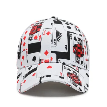Kapu za poker po cijeloj površini, hip-hop Šešir, ulični šešir