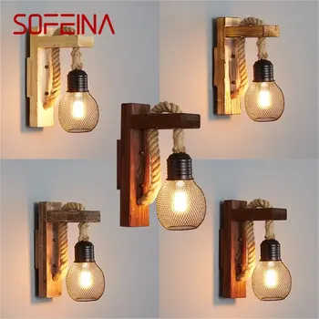 Klasične i Jednostavne Zidne svjetiljke SOFEINA Bra Potkrovlje klasicni Led Svjetiljke Dekorativne Svjetiljke za kućnog bara