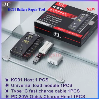 Korektor Podataka Fleksibilnog kabela Baterije i2C KC01 za iPhone 11 12 13 14 Pro Max Ispravke baterije, Upozorenje o efikasnosti, Mijenja Vrijeme ciklusa