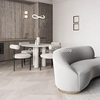 Kreativni luksuzni dizajn blagovaona stolice za Kućanstvo skandinavski moderne blagovaona stolice Metalne Kućanski namještaj Cadeira De Jantar WZ50DC