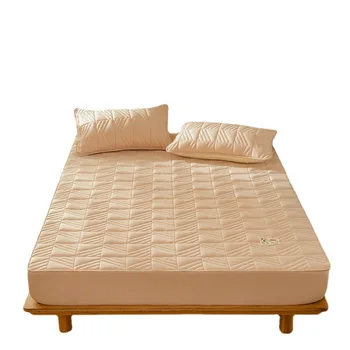 Krevetu od pamuka-od šećerne sa sojinim Vlaknima, Zaštitne Veo, Gostoljubivost Prekrivač Od Čistog Pamuka, Monotone Veo 
