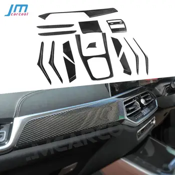 Kutija za skladištenje ploča mjenjača BMW X5 G05 2020 + Suhu unutrašnjost vrata automobila od karbonskih vlakana, traka, sjedalo, Naljepnice, Unutarnje Uređenje