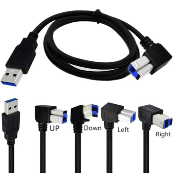 Kutna kabel USB3.0 za printer kabel USB3.0, kabel USB3.0 A-B, visokih performansi kabel USB3.0 A-B kabel za prijenos podataka USB kabel