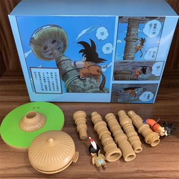 Ljubitelj Anime Dragon Ball Z Dijete Goku Karin Tower PVC Figurica DBZ Goku Upa Tao Pai Pai Piccolo Model Igračke 32 cm