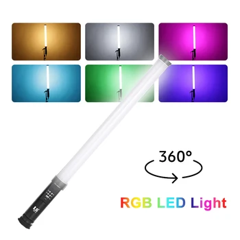 LS T2RGB RGB, šarene rasvjeta za snimanje fotografija, prijenosni led svjetla za video, profesionalna led pozadinsko osvjetljenje za kamere Youtube