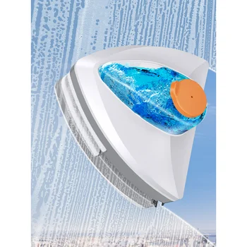 Magnetni alat za čišćenje prozora s automatskim pražnjenjem, dvostruka brisač, kućanskih poseban čistač prozora