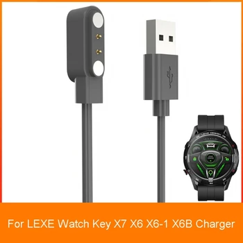 Magnetni Nosač za priključnu stanicu i Punjač Kompatibilan s LEXE Watch-Key X7 X6 X6-1 X6B, Držač kabela Punjača, Baza i ac Adaptera za Napajanje