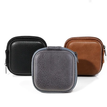 Mala kožna zaštitna torba za slušalice, jednostavno kutija, male slušalice za presvlake, torbicu za slušalice, slušalice za CASE Co