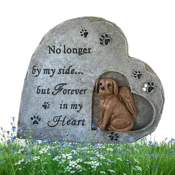 Marker groba psa, smola, nalazi nadgrobna ploča za kućne ljubimce, marker groba, smola, spomen kip za kućne ljubimce, marker grobnice za vrtni psa, Gubitak simpatija za kućnog ljubimca