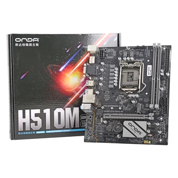 Matična ploča ONDA H510 LGA 1200 s podrškom za Intel Core i3/i5/i7/i9 10th/11th Procesor dual channel Memoriju DDR4 VGA + HDM + DP H510M