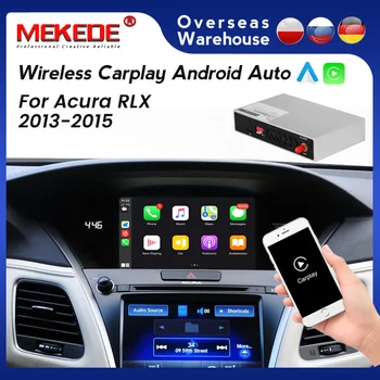 MEKEDE GPS Bežični Apple CarPlay Android Auto Auto Media Box Za Acura RLX 2013-2015 podrška glavnog uređaja mirror link