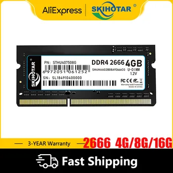 Memorija za laptop SKIHOTAR 4 GB 8 GB 16 GB Igre Memorija laptop Udimm DDR4 2666 Mhz, 4 GB 8 GB 16 GB Memorija visokih performansi laptop