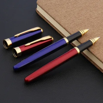 Metalni klasičnu olovka-roller 388, crvena, plava, zlatna, za školsku djecu, Poslovni pokloni, Tiskanice