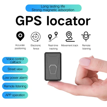 Mini GPS-Tracker Car GPS-Tracker u Stvarnom Vremenu S Glasovnim Upravljanjem, Magnetsko Uređaj za Zaštitu Od Gubitka, Automatski GPS Lokator Automobila