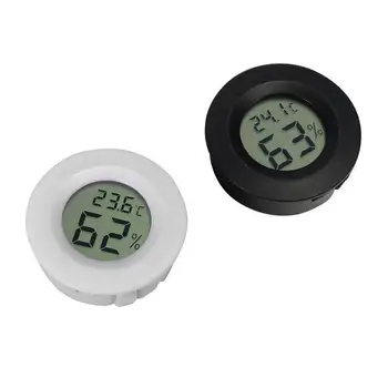 Mini-termometar za gmazova, LCD digitalni mjerač vlage, mjerač temperature i detektor vlage za gmazova, instrument za mjerenje vlažnosti zraka