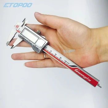 Mjerni alat 0-150 mm, elektronski digitalni штангенциркуль, штангенциркуль od nehrđajućeg čelika, izuzetno mini