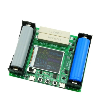Modul za mjerenje kapaciteta litij baterija 18650 Tester unutarnjeg otpora Modul testiranja kapaciteta LCD digitalnog prikaza