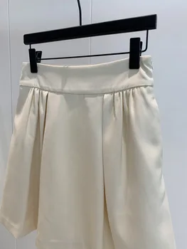 Monotono suknja s плиссированным dizajnom, casual moda 2023, jesenski noviteti, vođa prodaje