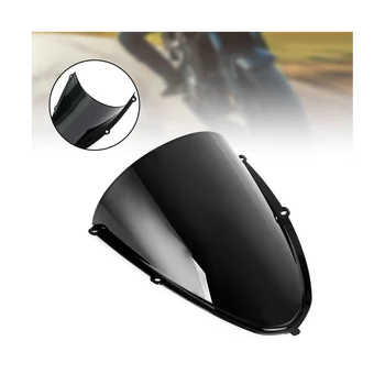 Moto stakla, sigurnosna stakla za motocikle, deflektor za Aprilia RS 660 2020-2022 (crna)