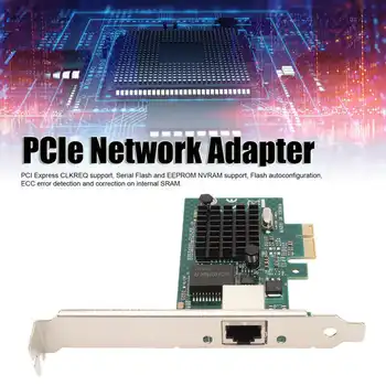 Mrežna kartica PCI Express X1 karticu s jednim priključkom Plug and Play PCB 1G Ethernet LAN Card Server Mrežna kartica za Windows i za Linux