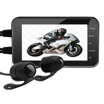 MT003 4,0-inčni video snimač za vožnje motocikla 1080P vodootporan IP65 video recorder Мотоциклетная skladište