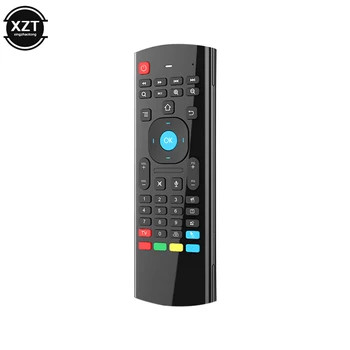 MX3 Air Mouse T3 Smart Remote Control Bežična tipkovnica 2.4 G RF s glasovnim mikrofonom za X96 tx3 H96 za Android TV Box