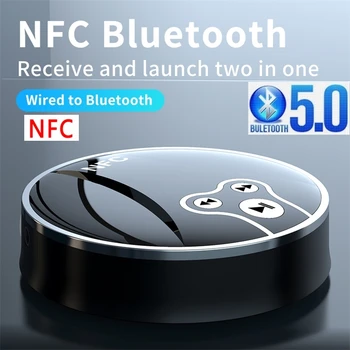 NFC 5,0 Bluetooth Prijemnik-predajnik 2 u 1 RCA AUX 3,5 mm Optički i Koaksijalni Smart Reprodukcija Hi-Fi Stereo Audio Bežični Adapter