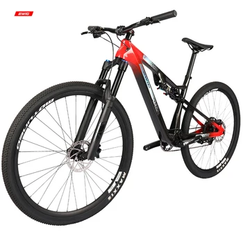 Novi dizajn bicikl s punim ovjesom od Karbonskih Vlakana Brdski Bicikl 12 Brzina 29 inča M6100 disk kočnica ugljičnih vlakana MTB bicikl