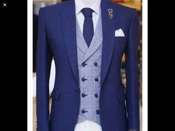 Novi dolazak 2020 godine, vjenčanica po mjeri, банкетное haljina, muško odijelo, 3 predmeta, sportska jakna Terno Masculino, jakna + hlače + Prsluk