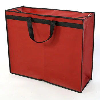 Novi dolazak, debeli visokokvalitetna prijenosni putnu torbu za pohranu vjenčanica, prašinu sjedalo, torbe za odjeću, torba-тоут, crvena, Bijela