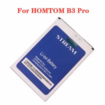 Novi originalni baterija kapaciteta 3000 mah za HOMTOM B3 Pro B3pro Baterija Zamjena baterije za mobilne telefone Bateria