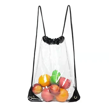 Novi transparentni ruksak na tenis rukomet, torba za spremanje voća, sportska torba, Unisex, veliki kapacitet, jednostavan odbojka na ruksak