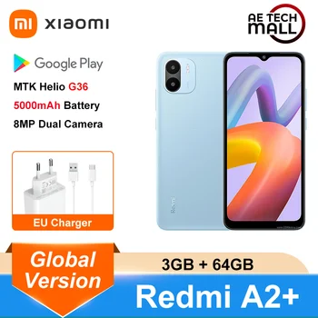 Novi Xiaomi Redmi A2 + Plus Globalna verzija 3 GB/64 GB MTK Helio G36 6,52 
