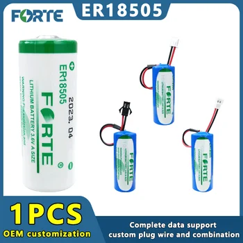 Originalna osnovna litij baterija Forte ER18505 veličine 3,6 U za inteligentne uređaje za određivanje lokacije vodomjer i plina, podesiva vilica