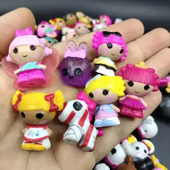 Originalni, drugačiji, 10 kom./compl., mini Lalaloopsy lutka i ljubimac od PVC-a, dar za djecu
