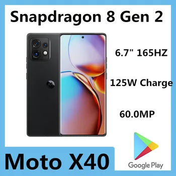 Originalni Mobilni telefon Motorola Moto X40 Snapdragon 8 Gen 2 Android 13,0 IP68 Vodootporan 6,7 