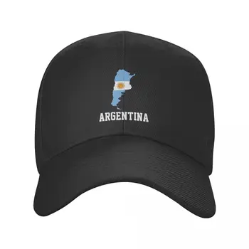 Personalizirano bejzbol kapu sa zastavom i karticom Argentine, muška i ženska prozračna argentinski šešir 
